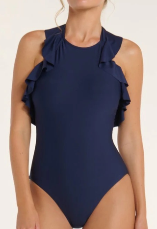 Marcela One-Piece Swimsuit Midnight Navy Hermoza