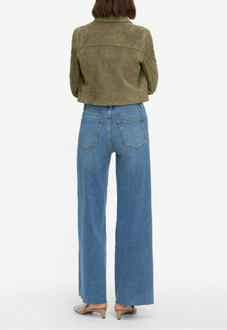 Le Slim Palazzo Flip Raw After Frame
