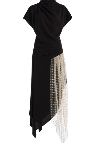 Effire Dress Black Stardust STAUD