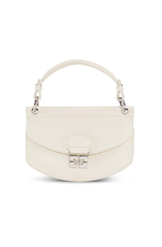 Apo-G Bag Mini Top Handle Egret GANNI