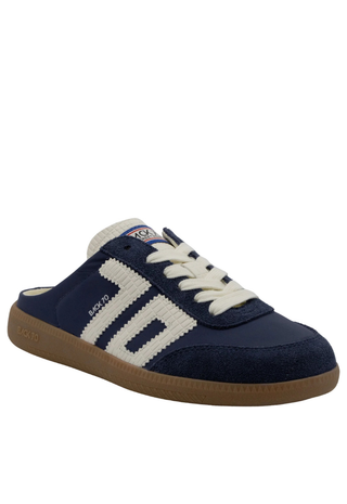 Easter Navy Backless Sneakers Back70