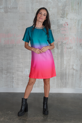 Tyler Autumn Ombré Dress House of Perna