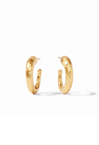 Hammered Hoop Gold Julie Vos