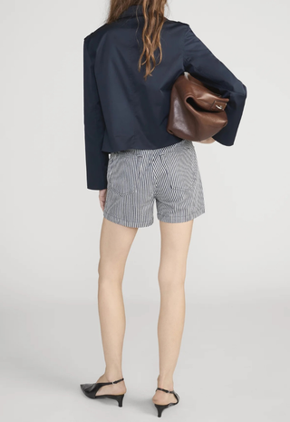 The Everyday Short Navy Stripe Frame