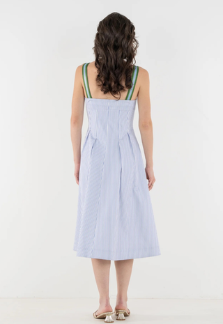 Constance Midi Grapemist Stripe Emily McCarthy