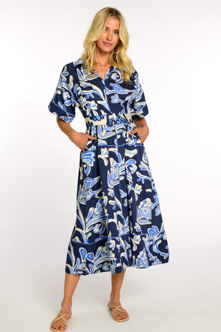 Collins Dress Grand Entrance Navy Elizabeth James