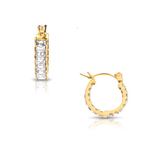 Lyndsay Huggie Hoop Earring Ellie Vail