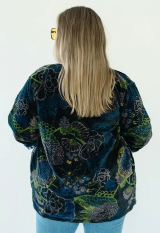 Penny Velvet Lounge Jacket Melissa Eleanor James
