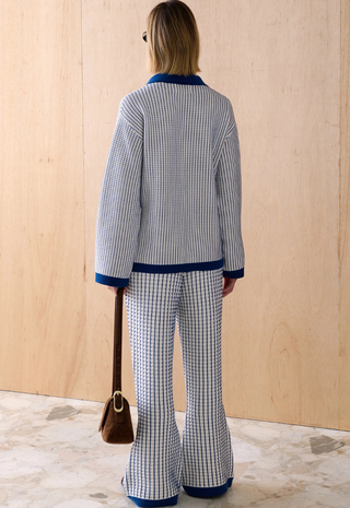 The Ebony Knit Cardigan Mist Sancia