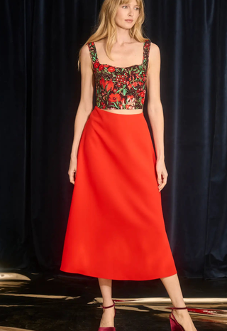 Adele Skirt Red Hunter Bell