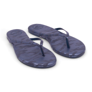 Metallic Black Camo with Carribean Blue Solei Seas
