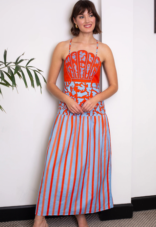 Hunter Midi Coral Art Anna Cate