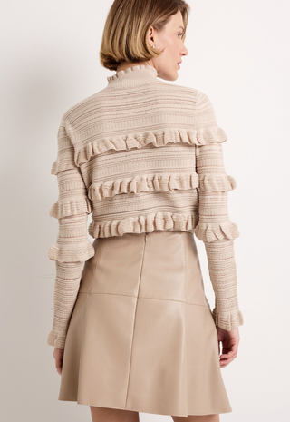 Crawford Skirt Oat Marie Oliver TS