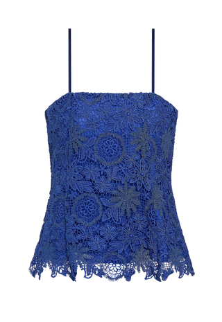 Joelle Top in Cobalt - Marie Oliver