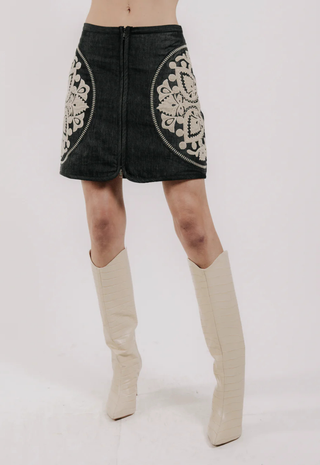 Ayla Skirt Black Love The Label