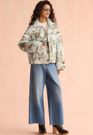 Goldie Jacket Diya Powder Omika