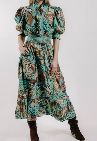 Zita Midi Dress Born To Fly Love The Label