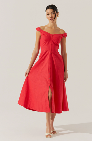 Charelin Red Dress ASTR