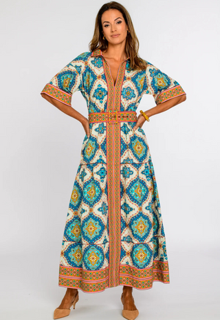 Collins Dress Patchwork Elizabeth James