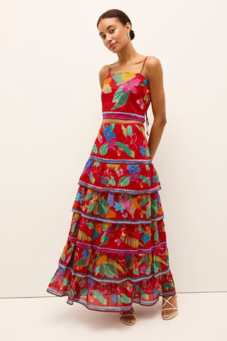 Christie Skirt Macaw Marie Oliver