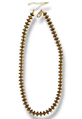 Acacia Necklace Dark Gold Smith & Co - Dark Gold