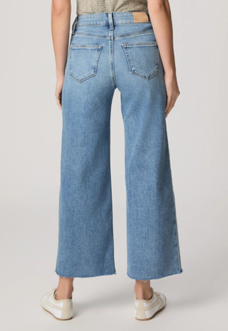 Anessa W/ Twisted Outseam Panel Raw Hem in Explorer - Paige