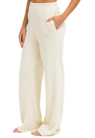 Wide Leg Women's Pocket Sweatpants - Aviator Nation