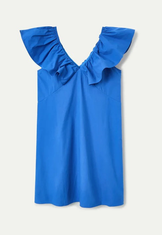 Short Blue Dress Compania Fantastica