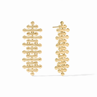Bamboo Earring Gold Julie Vos