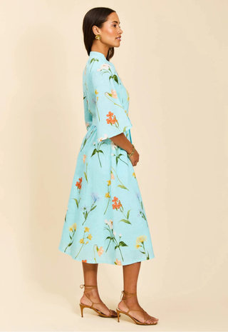 Carmen Midi Dress Garden Waltz - Mestiza