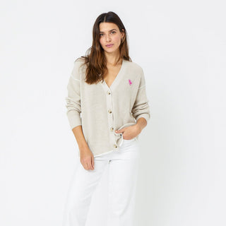 Slouchy Cardigan Birch Kerri Rosenthal
