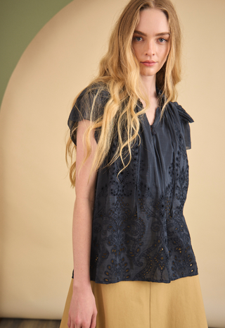 Millie Top Midnight - Hunter Bell