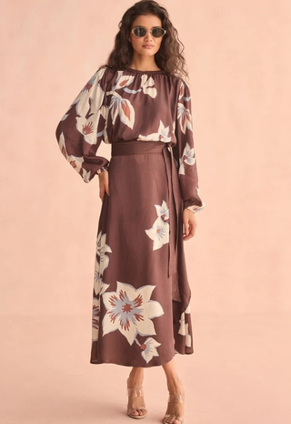 Ayla Blouse Adrienne Ganache Omika