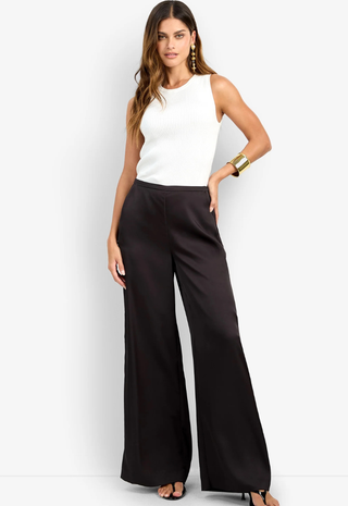 Tavia Pant Almond Black Trina Turk