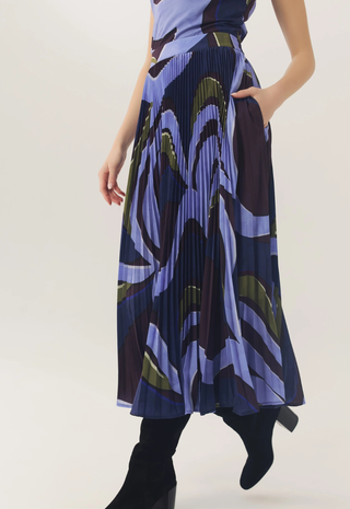 Max Skirt Plum Multi Hutch
