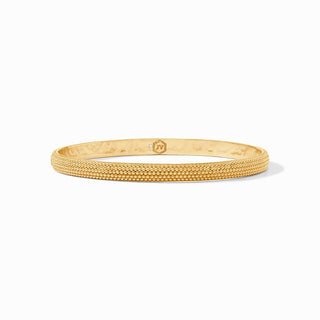 Beaded Eternity Bangle - Cabochon-Gold-BG304G