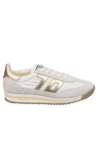 Barkley Jogger Sneaker Metallic Gold Back70