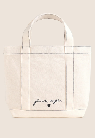 2 The Canvas Minnie Tote Natural/Black Favorite Daughter