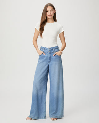 Portia W/ Double Waistband Enzo Distressed Paige