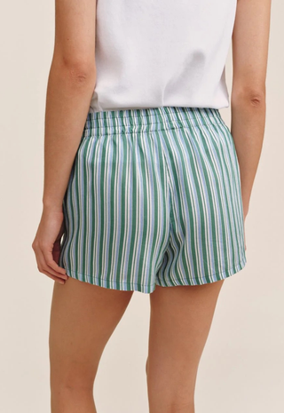 Boxer Short Emerald Surf Stripe Bella Dahl