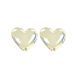 Gusto Studs Brushed 18K Gold Plated
