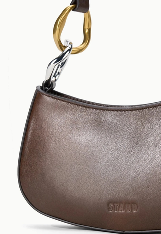 Ollie Bag Espresso Distressed Staud - Espresso Distressed