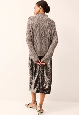 Wray Skirt Platinum Marie Oliver