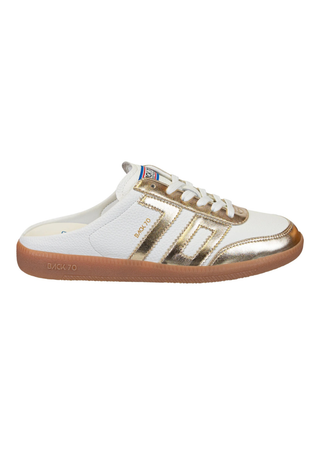 Easter Backless Sneaker Metallic Gold Back70