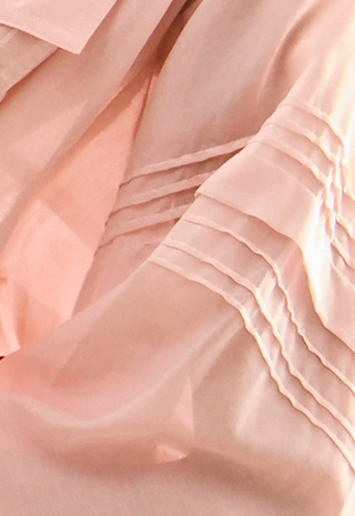 Evangeline Shirt in Pink Sand - Hunter Bell