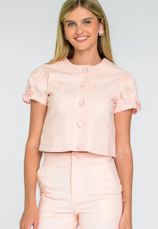 Coco Top Pink Peony Elizabeth James
