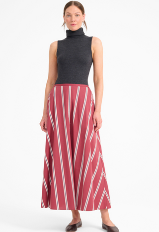 Axel Skirt Mane Stripe - STAUD
