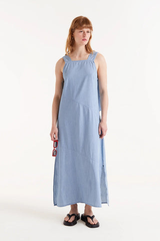 Light Blue Long Dress Compañia Fantastica