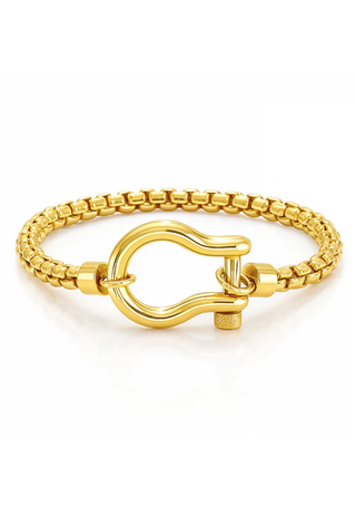 Clarkson Shackle Bracelet Ellie Vail