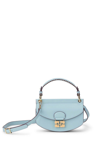 Apo-G Bag Mini Top Handle Icy Blue GANNI